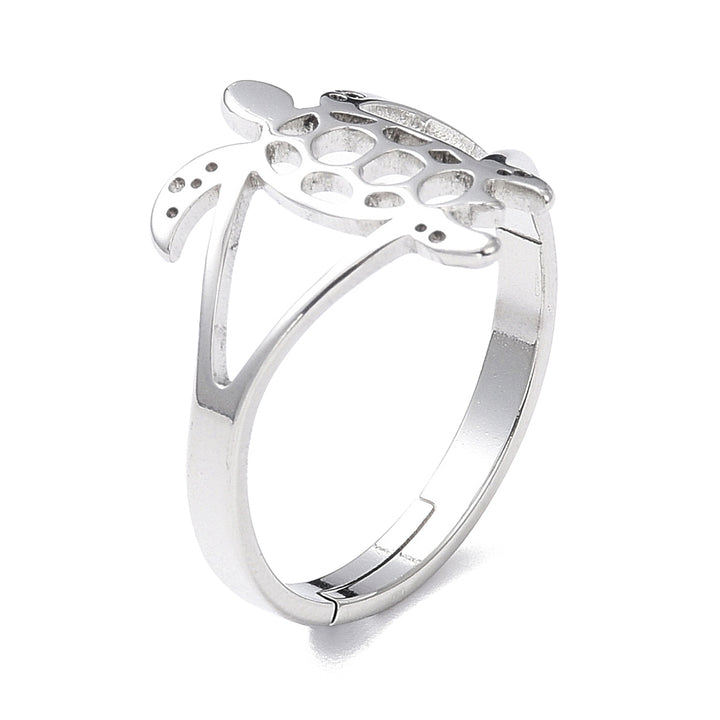 Ring mit kleiner Schildkröte