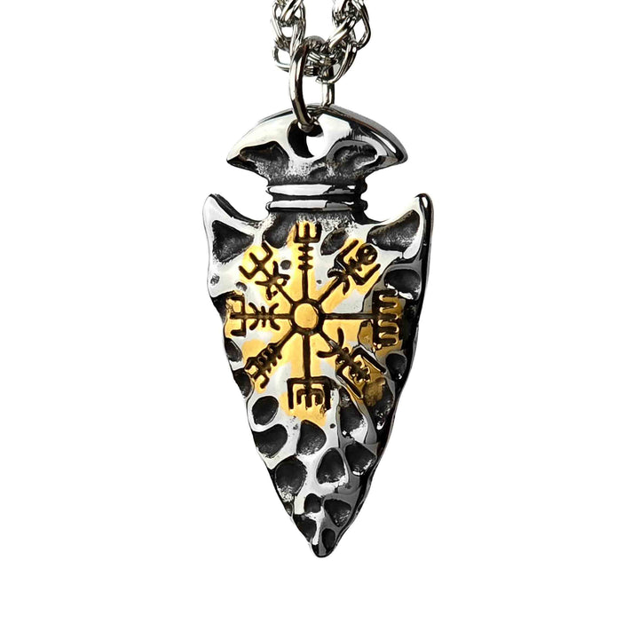 Odins Speer mit Vegvisir