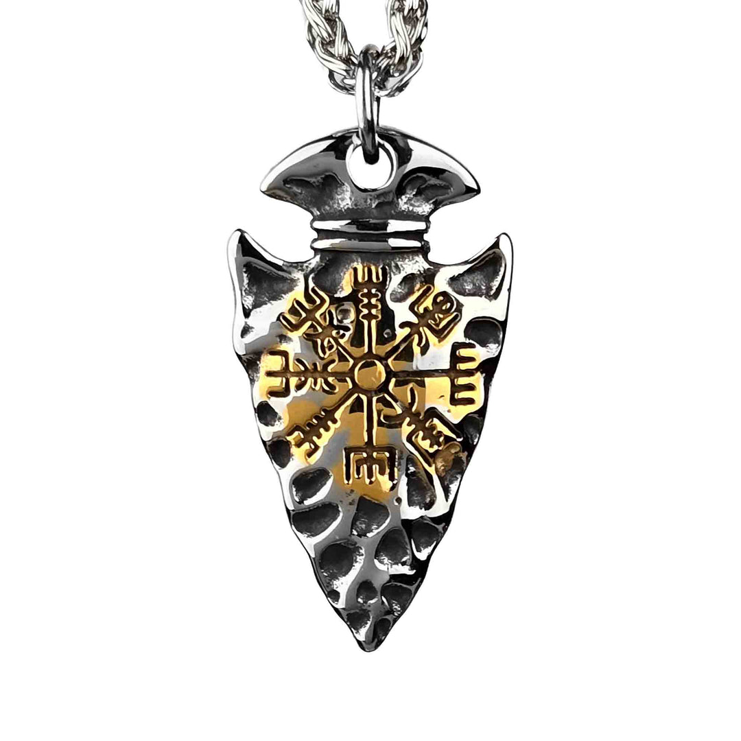 Odins Speer mit Vegvisir